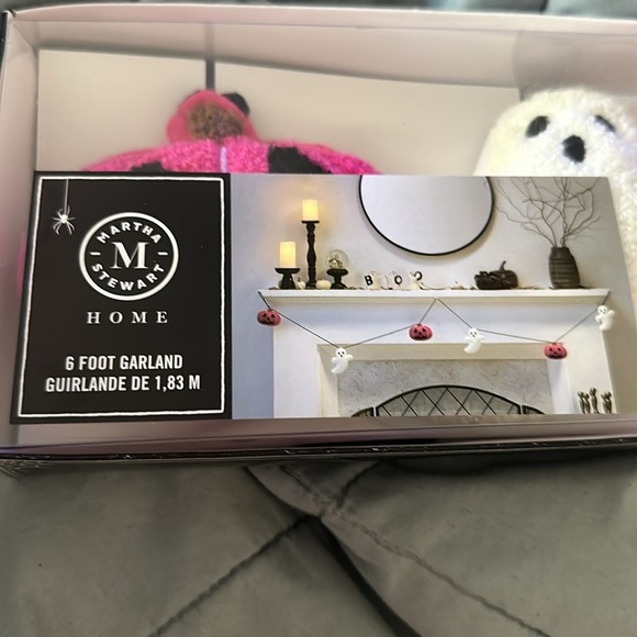 Martha Stewart Halloween Ghost and Pumpkin Garland - Picture 7 of 7